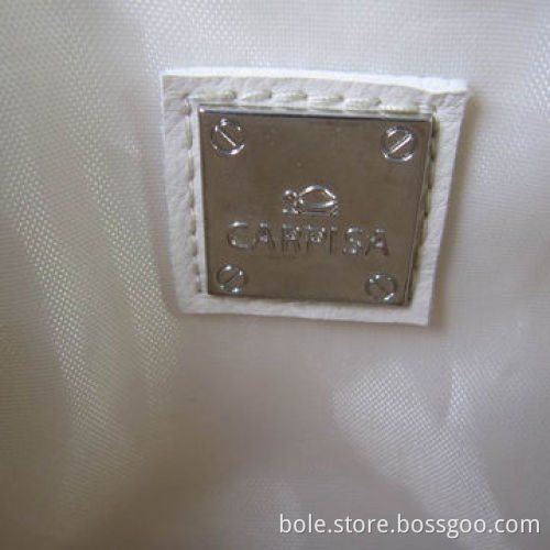 PU Cosmetic Bag with Quilting Design for Promotional, Nylon Zipper for Closure